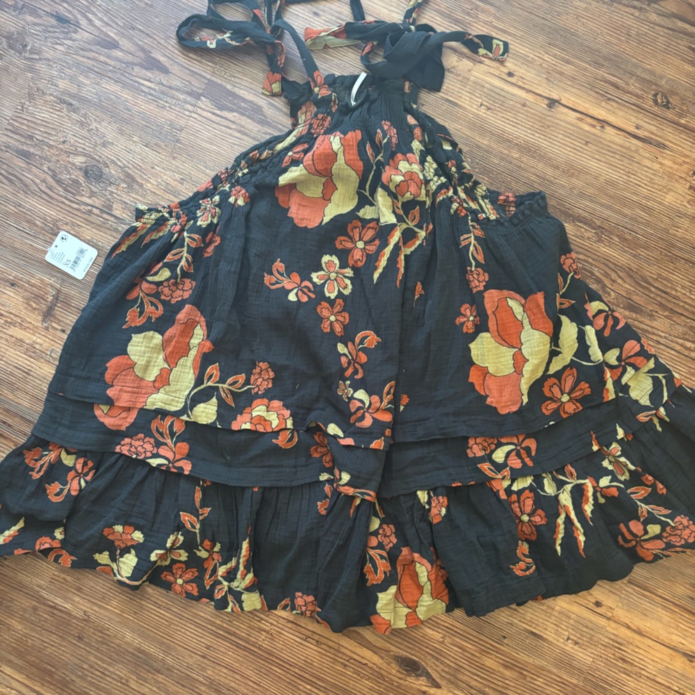 NWT Free People Fleur Printed Tunic - Picture 7 of 9